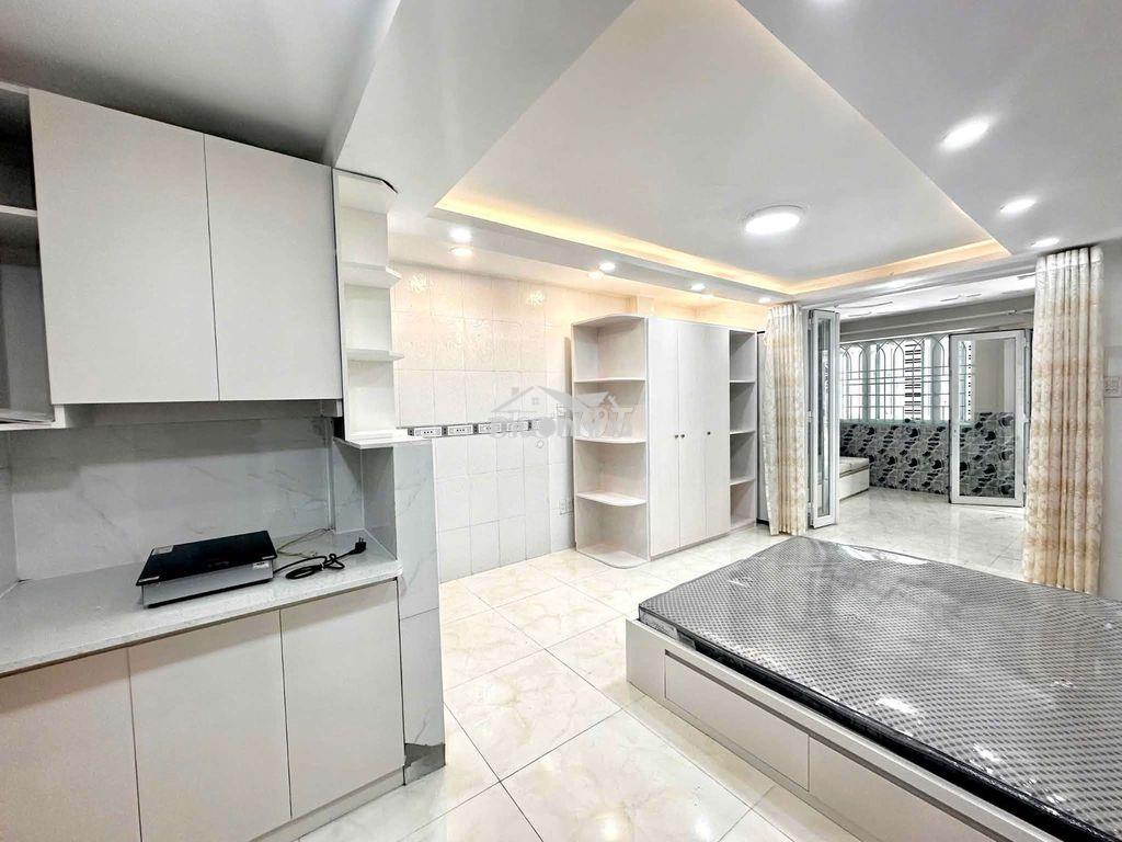 Cho thuê nhà full nội thất trệt lầu hxh 2pn 2wc xvnt - 4