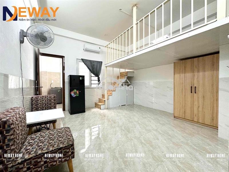Duplex 2 không gian ngủ - tách bếp full nt - thang máy