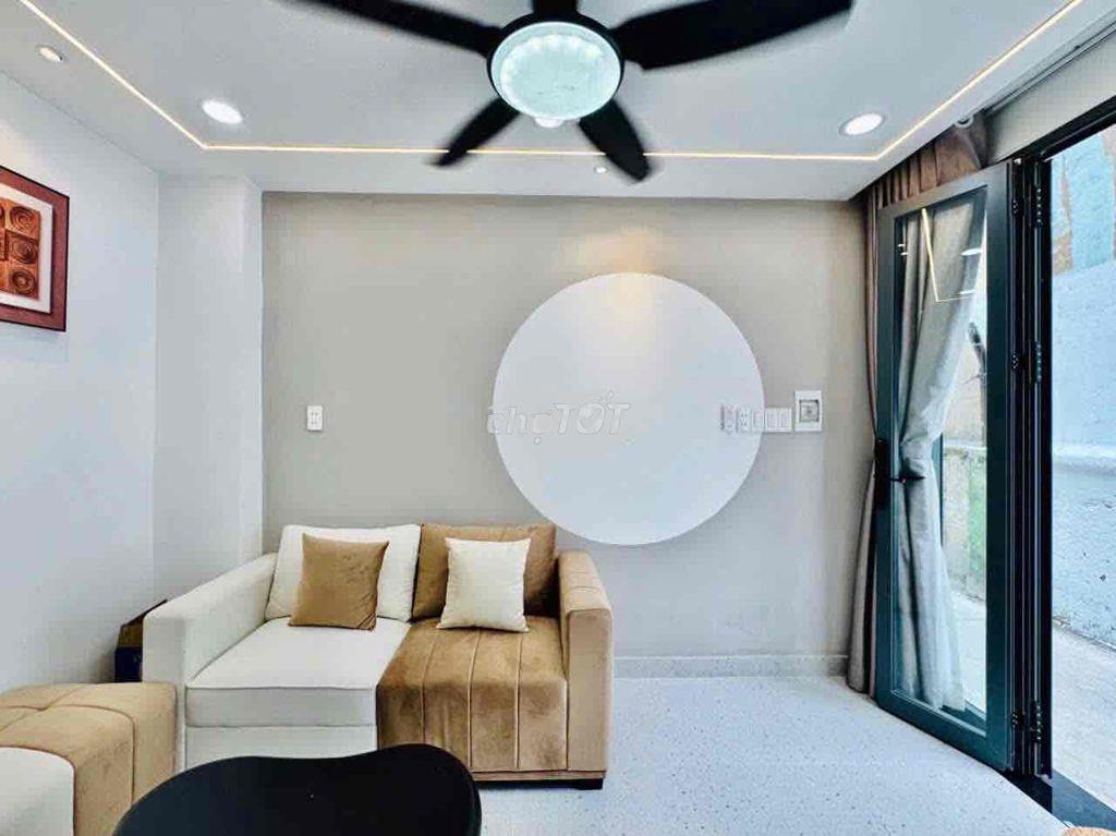 Nhà nguyên căn full nội thất giá rẻ siêu đẹp khu nguyễn văn trỗi - 3