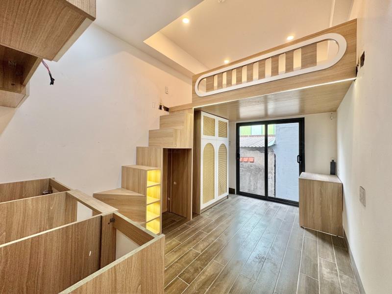 Căn hộ duplex, 35m2 full nội thất có máy giặt riêng, thống nhất gần đh công nghiệp & văn lang cơ sở 2