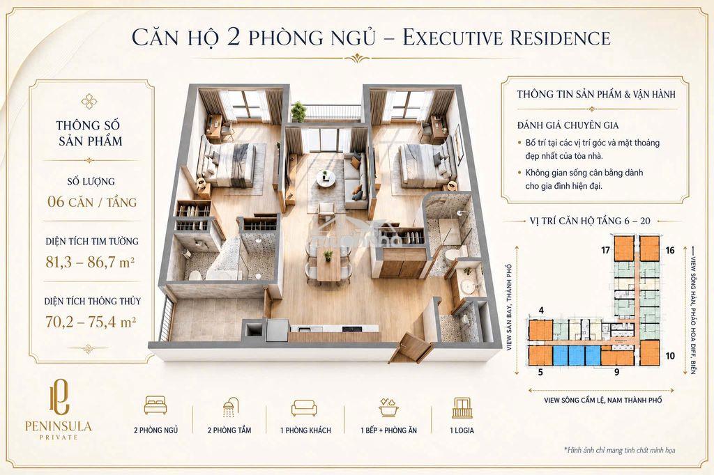 Dự án 39 tầng ngay trung tâm hải châu - căn studio giá chỉ từ 2,3 tỷ - 3