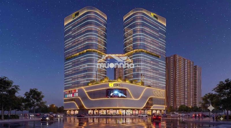 Chung cư bcons center city, 2pn, đông hoà, thủ đức hcm, giá 2,350