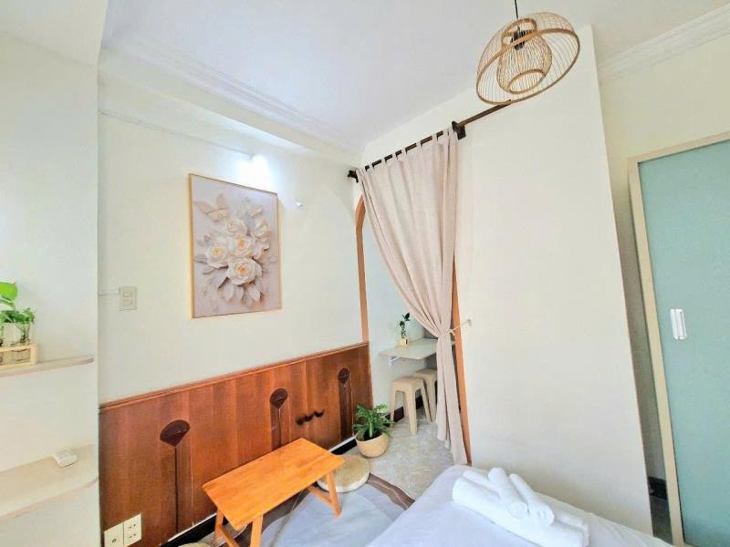 Cho thuê phòng trọ sinh viên quận 1 – trần hưng đạo | gần đh khxh&nv, đh khoa học tự nhiên, ueh | 1pn + ban công + bếp riêng - 4