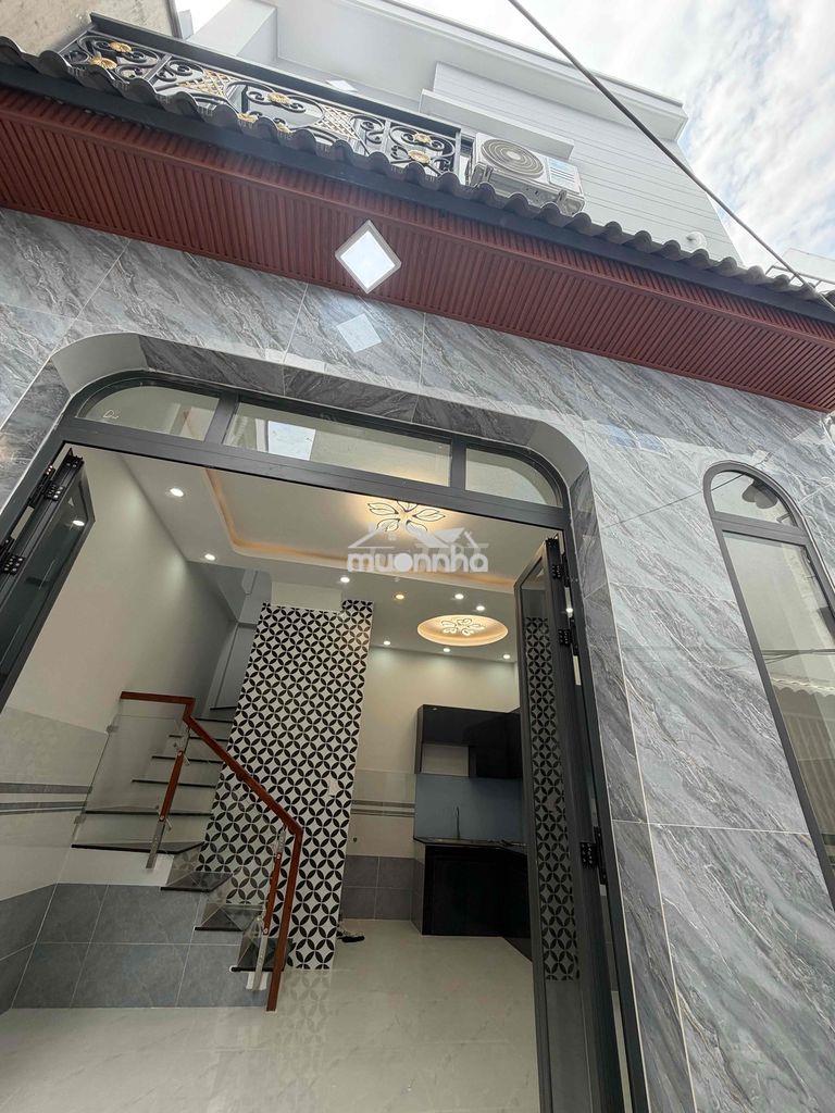 Nhà hẻm 337/6 trần xuân soạn tân hưng tphcm 1 trệt 2 lầu 69m2 3pn 2wc - 2