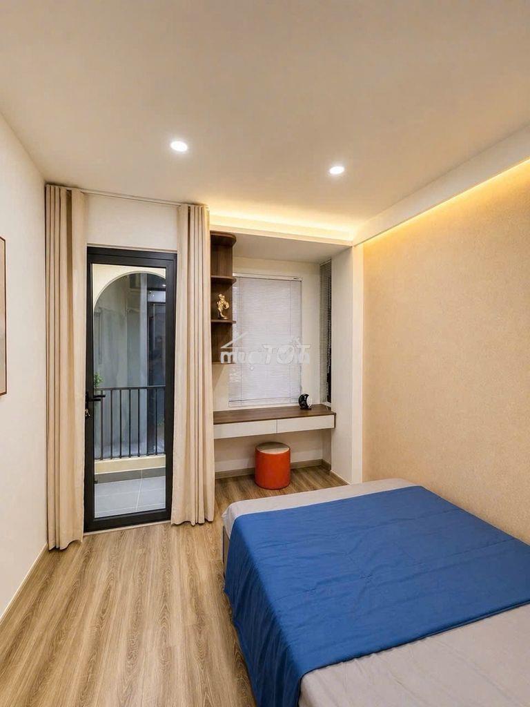 Hoàng diệu q4-hẻm 4m- sát mt- 3x8m- 4 tầng đúc- hoàn công - 2