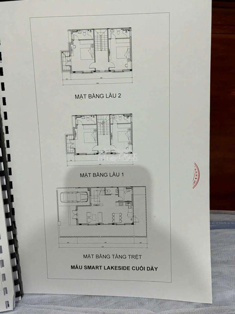 Bán căn biệt thự song lập 112m ngang 8m  đối diện công viên - 3
