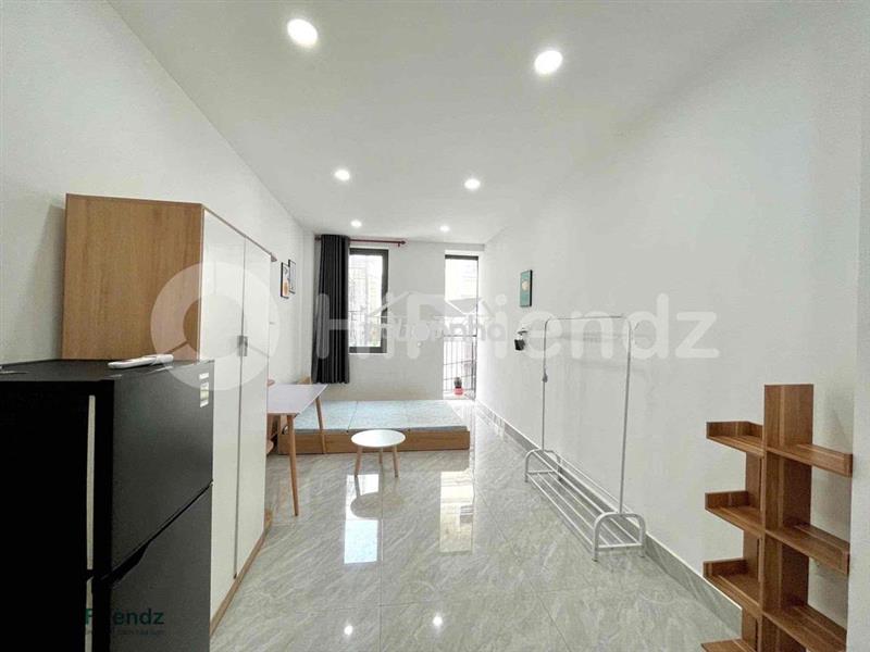 Cho thuê studio ban công lớn - full nội thất gần dương bá trạc, quận 8