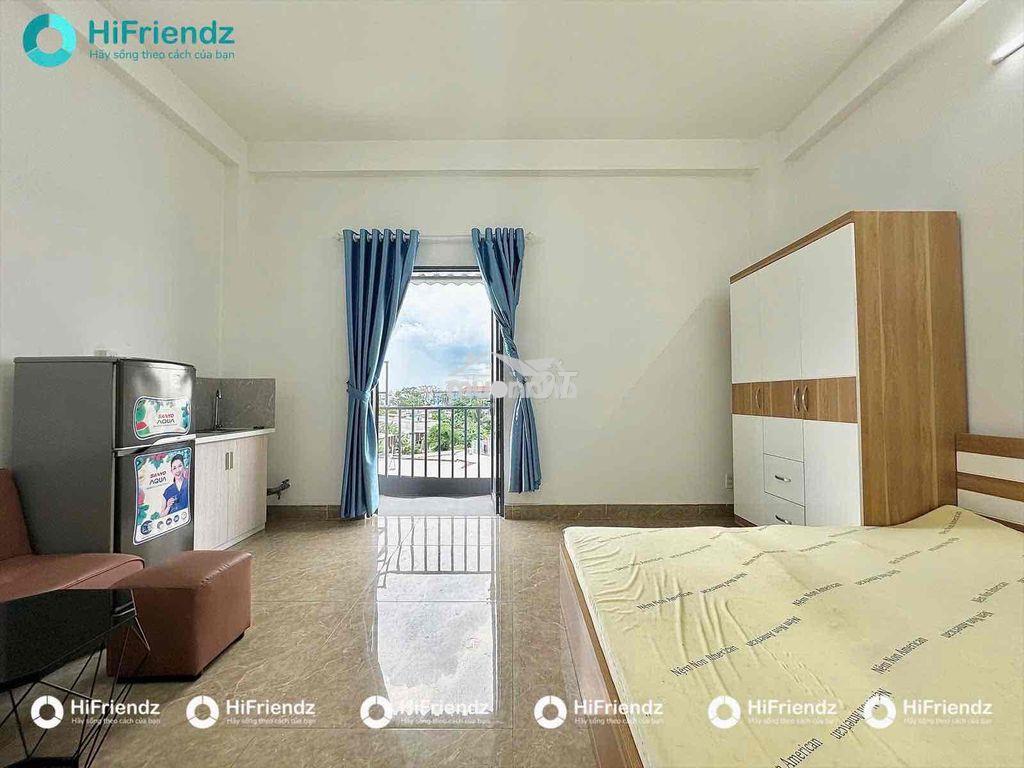 Studio ban công full nội thất mới xây - ngay gần chợ bình thành - 2