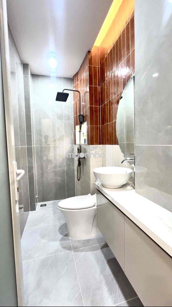 Bán nhà xây mới bình thạnh 64m2 ngang 4.1m full nội thất cao cấp - 4
