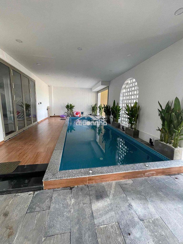 Bán biệt thự 3 tầng khu nam việt á dòng tiền ~1.1ty/năm view sông