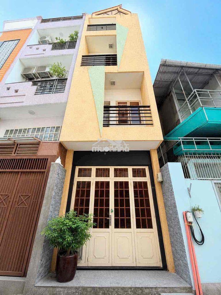 Hẻm 4m sát mt nguyễn đình chiểu. (3.5m x 10m). 4 tầng. giá 7.2 tỷ tl