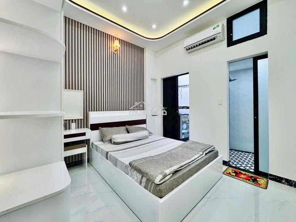 Bán nhà gò vấp, hẻm xe hơi 1/ phan văn trị, ngay emart, 45m2, 3 pn fu - 2