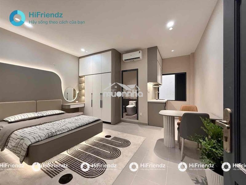 Studio cao cấp full nội thất ngay tô ký kế bên đại học uth, lđxh