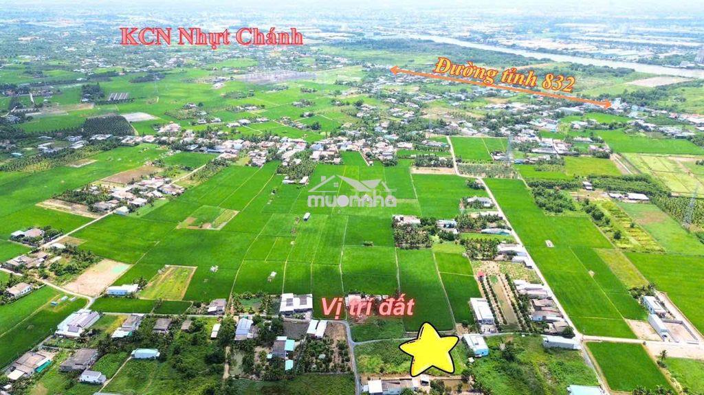 🌈 Đất thổ 280tr nhựt chánh, bến lức. đường 4m xe hơi - 4