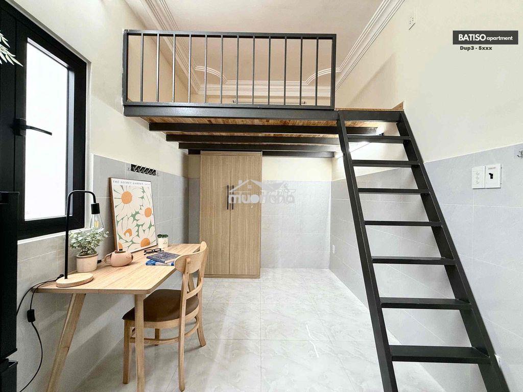 Uni độc quyền - gác cao phòng mới full nội thất qua ueh csb chỉ 3-4p - 2