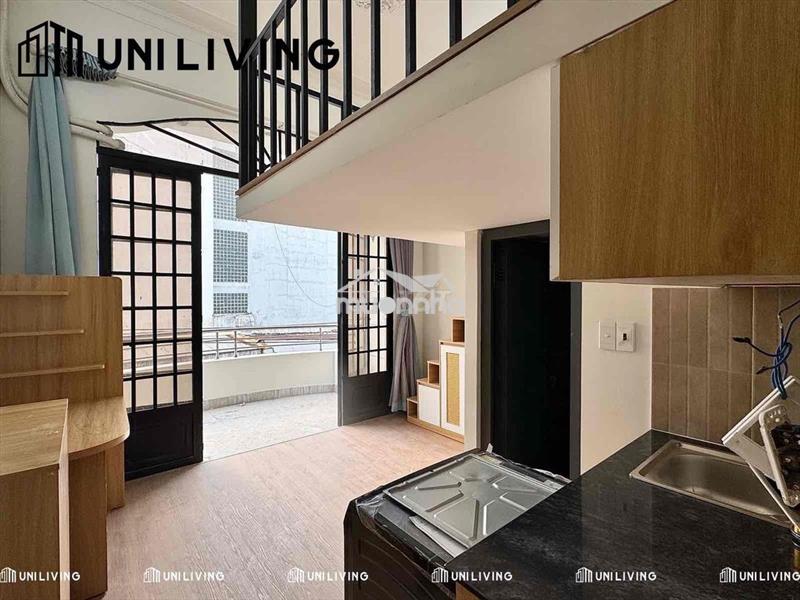 Cho thuê căn hộ duplex bancol 32m2 full nt_máy giặt riêng_khu bàu cát