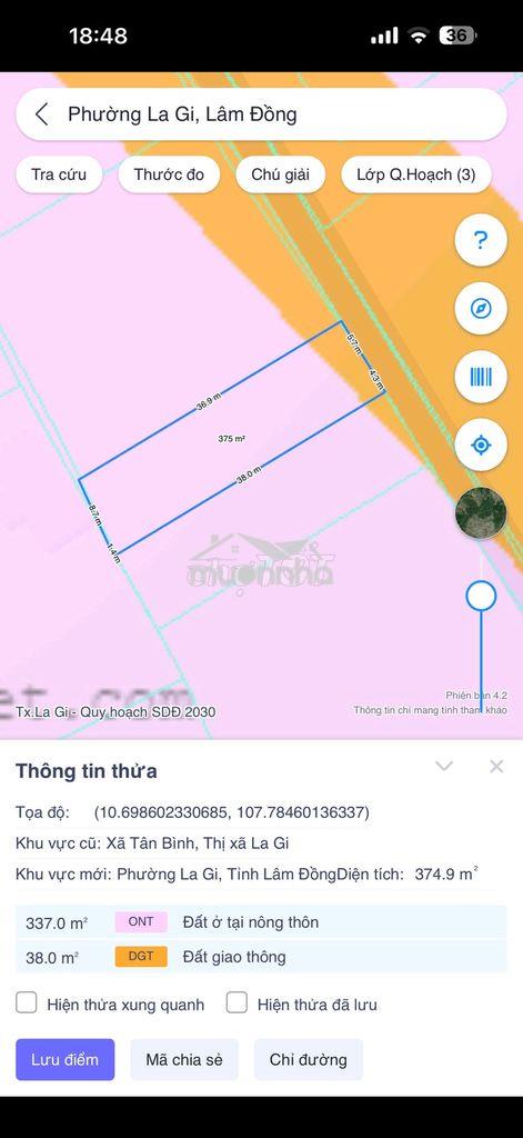 Bán gấp 10x37(374m2) 120m2 thổ hẻm nguyễn thông tân bình lagi gần biển