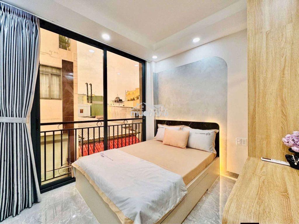 Nhà bình thạnh 4 tầng diện tích (3.5x8) ngay công viên tầm vu - 3