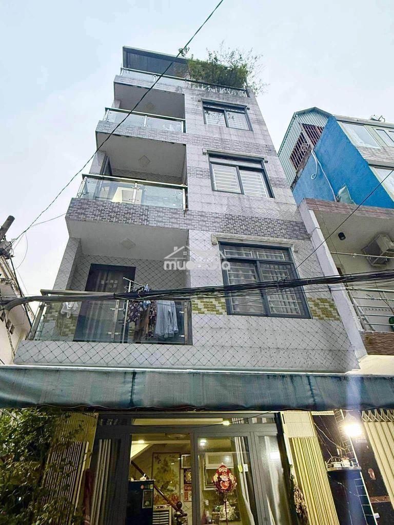 Quạn 10 lý thường kiệt, 27m2 - 5 tầng - hẻm xe hơi tới nhà giá 5.68 tỷ