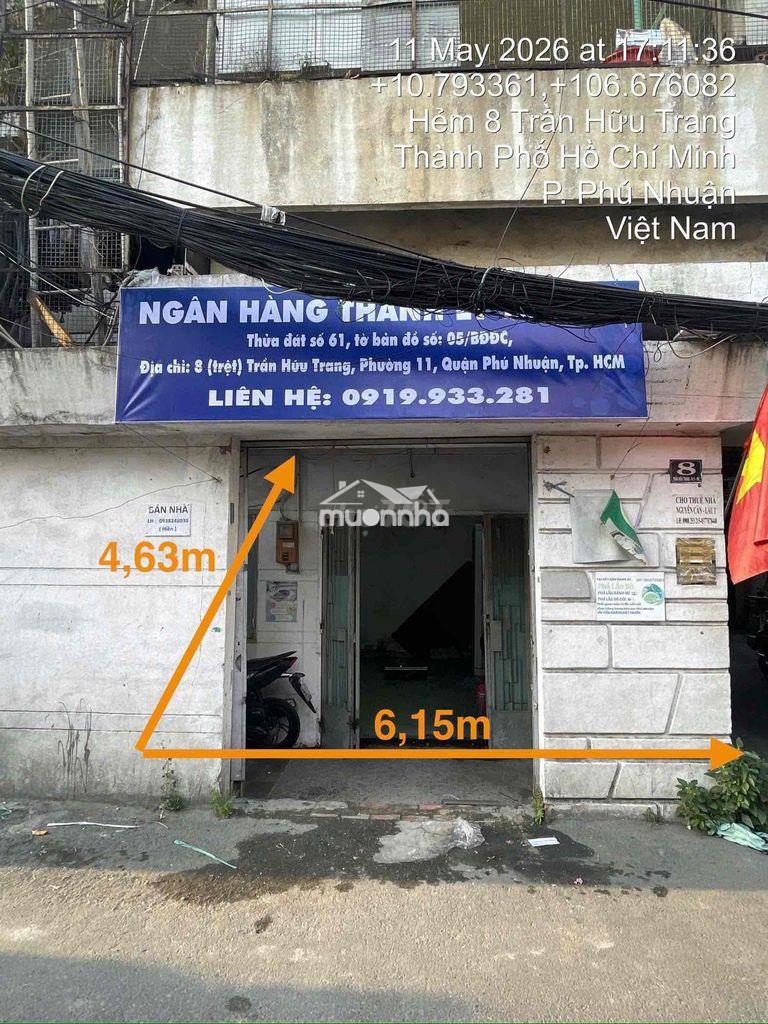 8 (tầng trệt) trần hữu trang, phường 11, quận phú nhuận