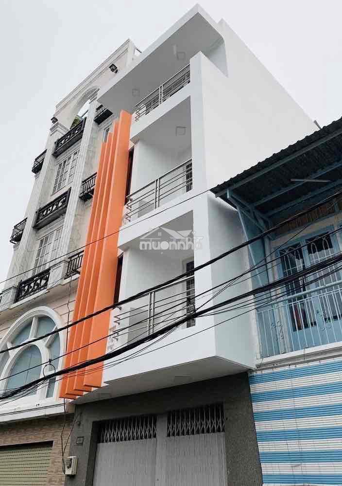 Nhà mới đẹp, xe bán tải đậu, 1 trệt 3 lầu, 3p. ngủ kd và ở 5-6ng ok - 2