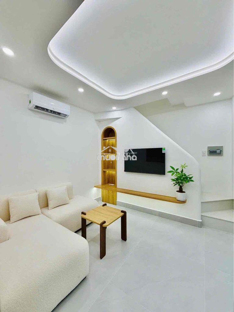 Nhà đẹp 3 tầng thống nhất tặng full nội thất cao cấp 3 đồng nhỉnh - 3