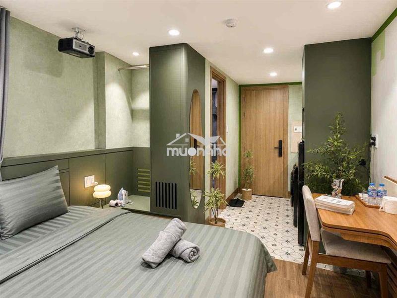 Cho thuê căn hộ trung tâm quận 3 full nội thất, máy giặt riêng