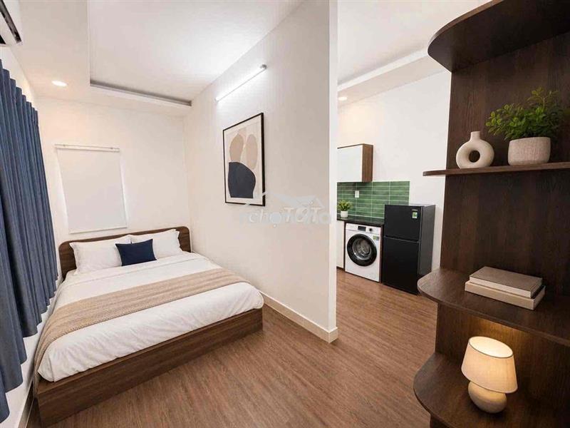 Chung cư mini 1pn cửa sổ trời|full nội thất cách sgu,hcmue 1km|