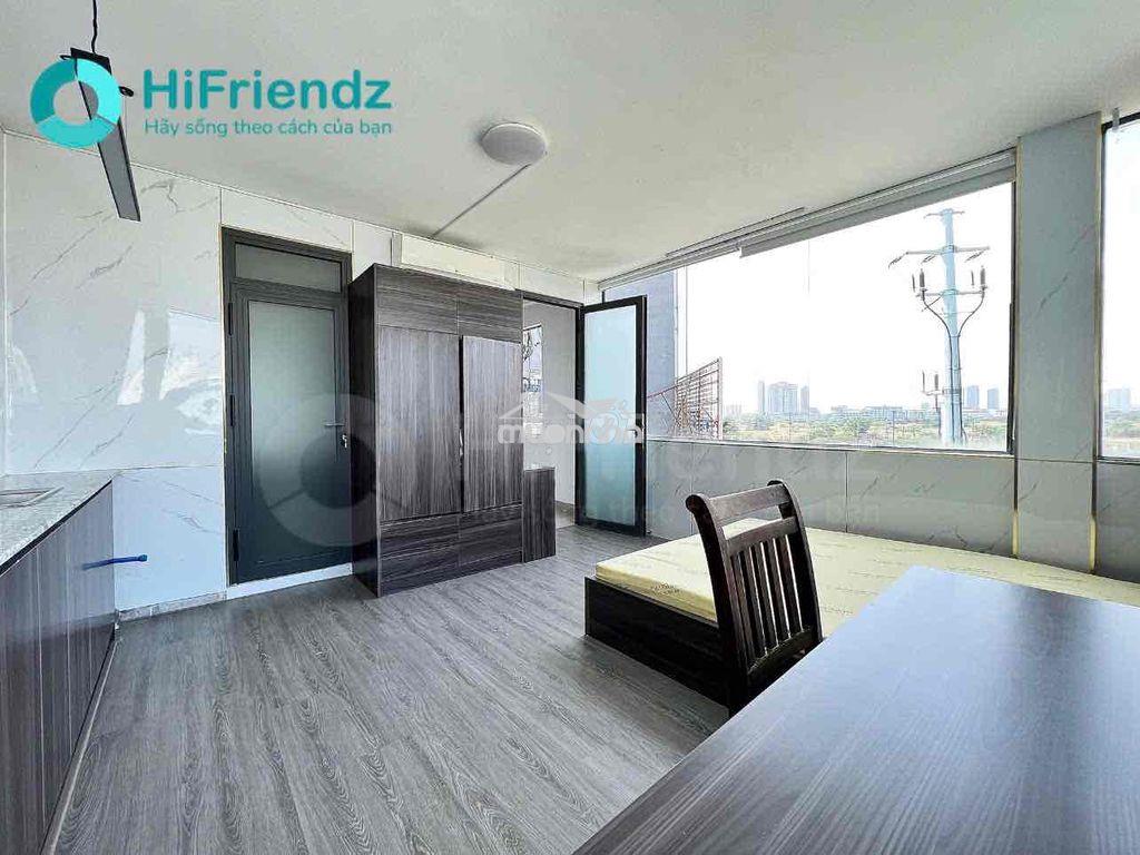 Studio tràn ngập ánh sáng, 2 cửa sổ siêu lớn, view landmark - 3