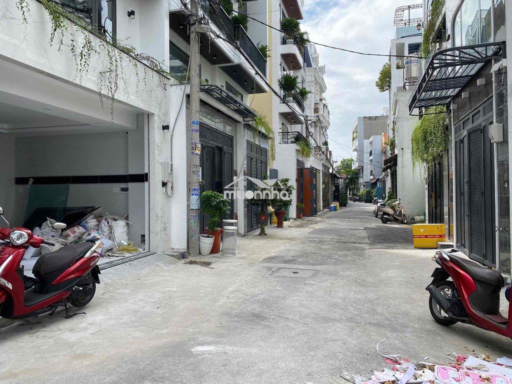 Nhà phố shr dương thị mười - 4,5m x 13m đúc 5 tầng lầu full nt hxh 7m - 2