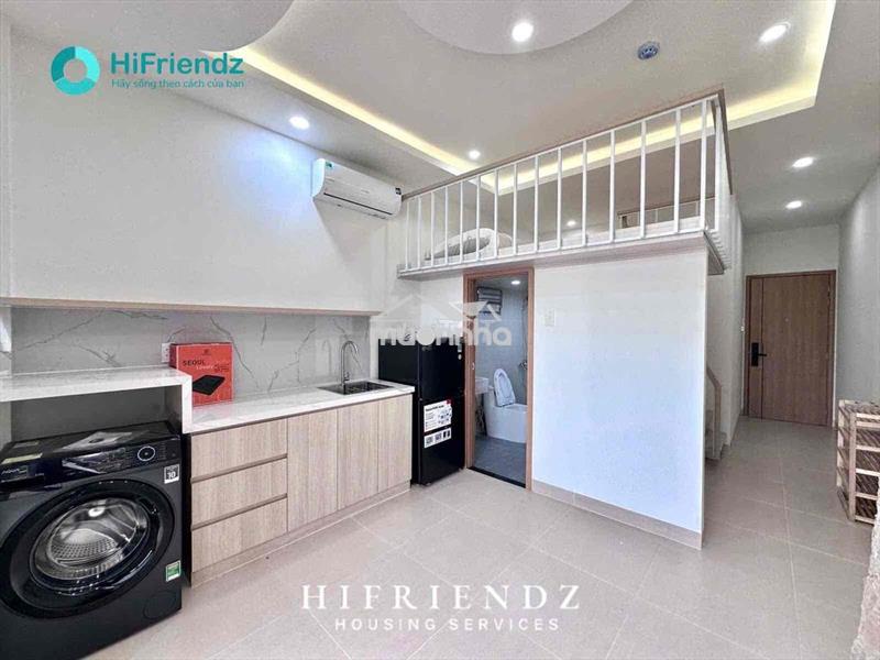 Cho thuê căn hộ duplex  mới toanh  - ban công - gần ueh cs n