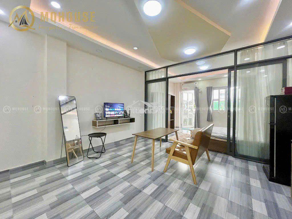 💥Căn hộ 1pn máy giặt riêng 47m2 ban công tách bêp full nội thất - 4