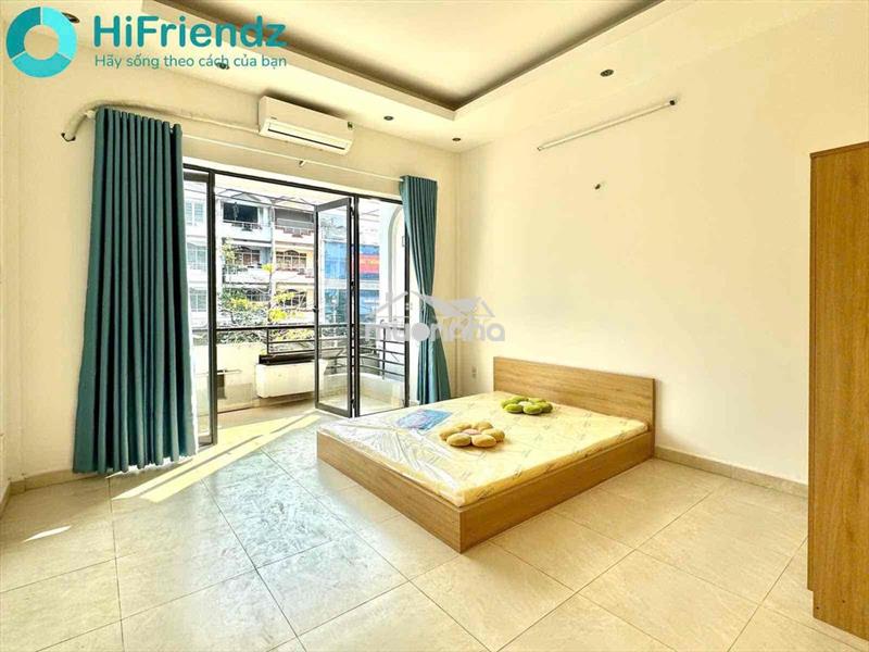 Cho thuê căn 1 phòng ngủ ban công tách bếp 45m2 bến xe quận 8