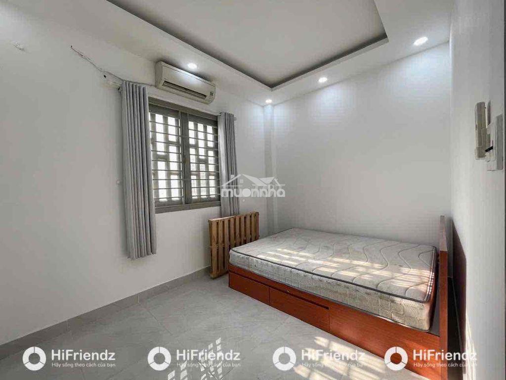 Cho thuê nguyên tầng 2 phòng ngủ 1 wc full nội thất ngay đầm sen - 3