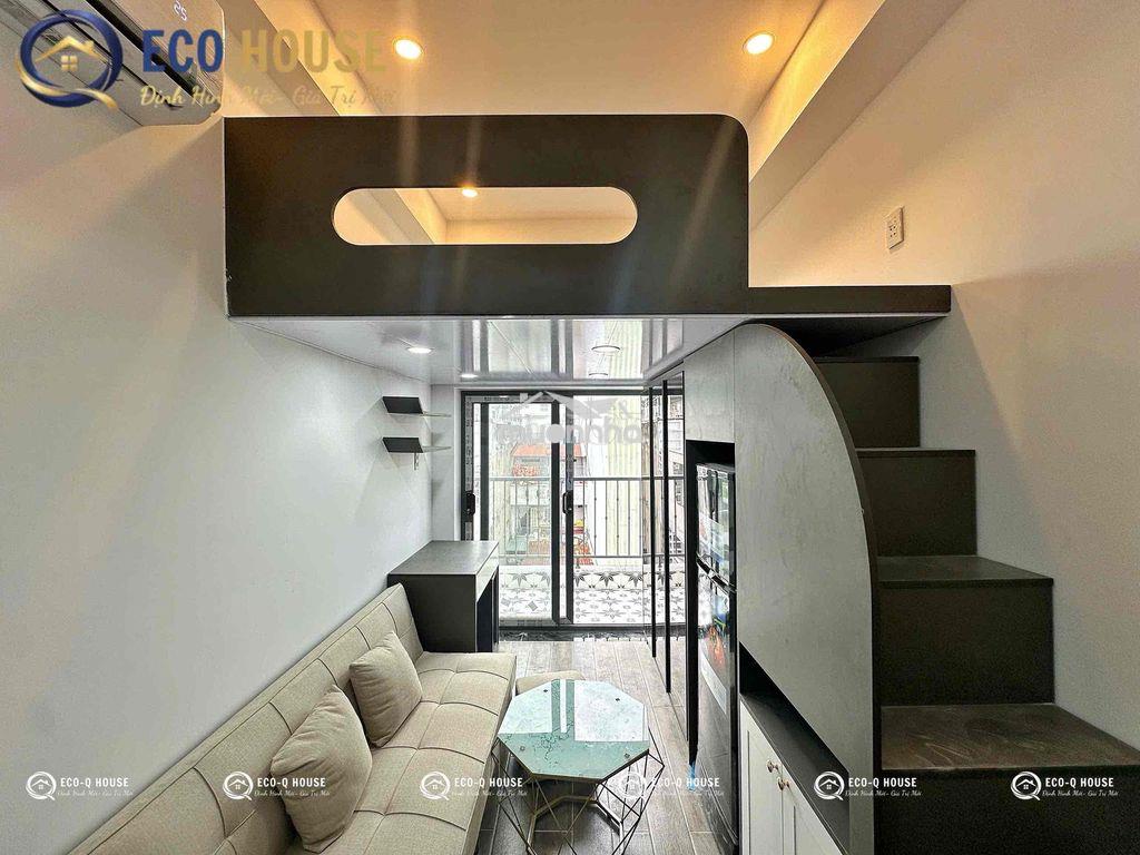 Siu phẩm duplex ban công nhà mới xây 100%, ngay ngã tư bốn xã - 3