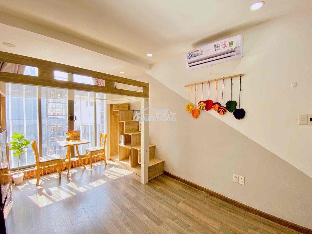 Căn hộ có gác siêu thoáng giá chỉ 3x đại học văn lang, gia định, iuh,. - 2