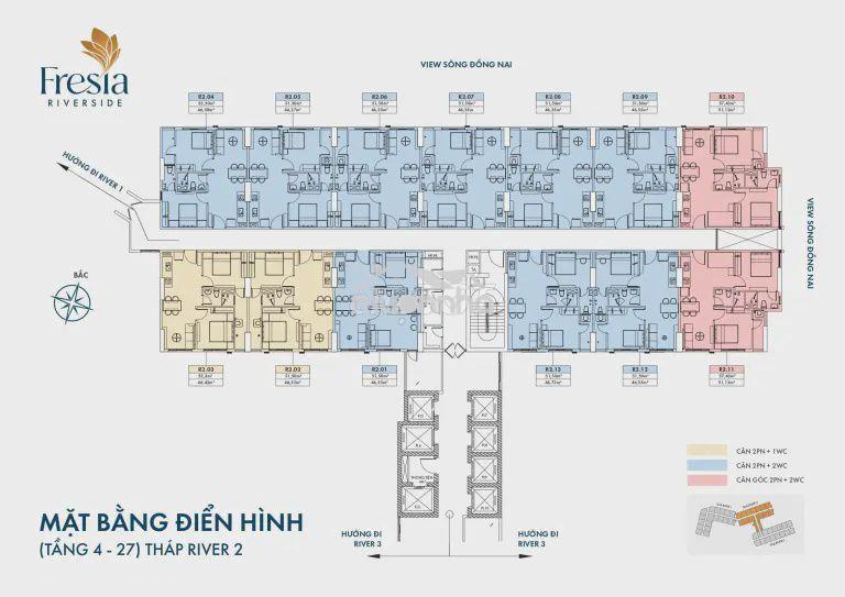 Hot chính chủ cắt lỗ căn fresia riverside view sông tầng 17 - 3