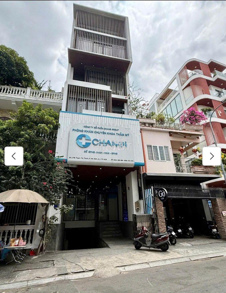 Tòa nhà thạch thị thanh q.1 - 5.5 x20m 100 triệu - phù hợp làm thẩm mỹ