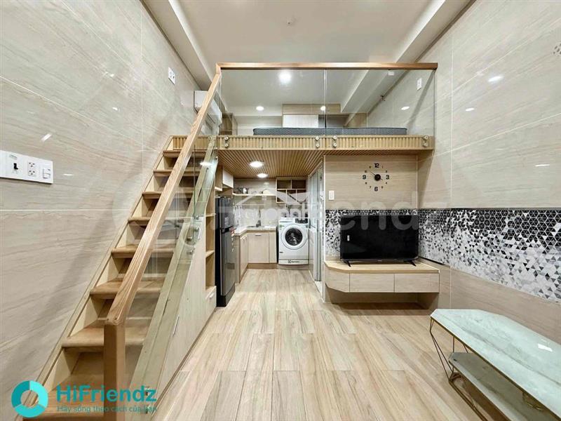 Duplex ban công nội thất cao cấp sát bên cầu phạm văn chí