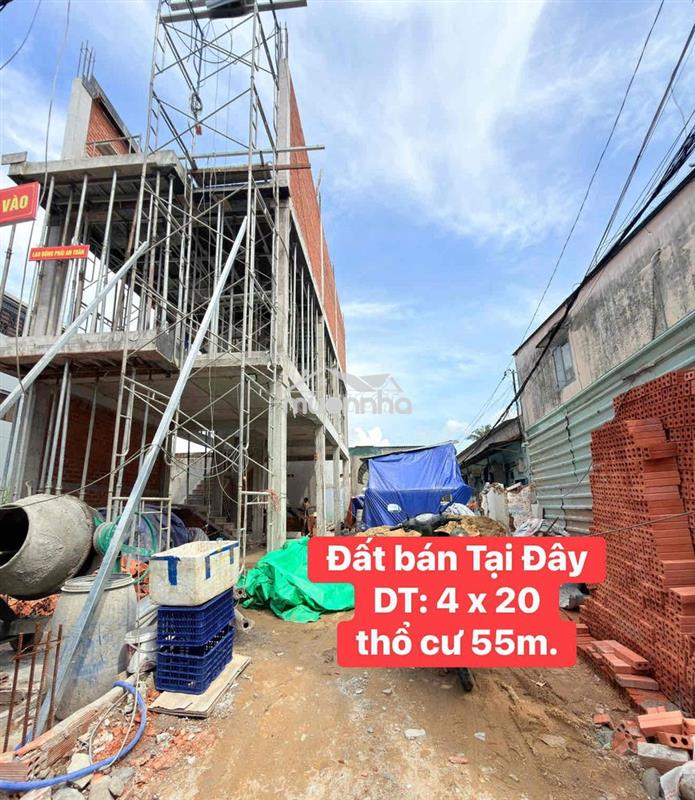 Bán đất mặt tiền đường 79, phước long b, quận 9. dt: 4x20 xây 6 tầng