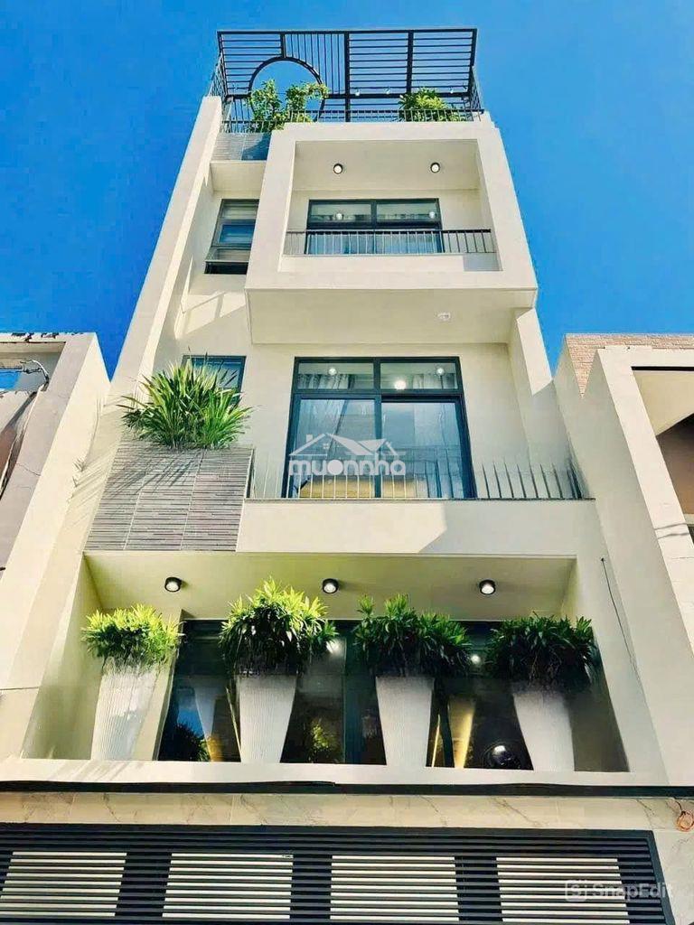 Cho thuê nhà hxt 284 lý thường kiệt, quận 10 - 4 tầng, mới đẹp