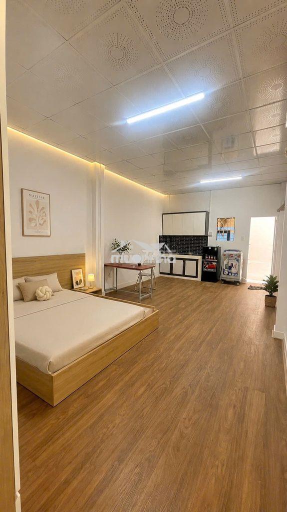 1pn siêu rộng full nội thất có sân sau ngay luỹ bán bích gần văn hiến - 3