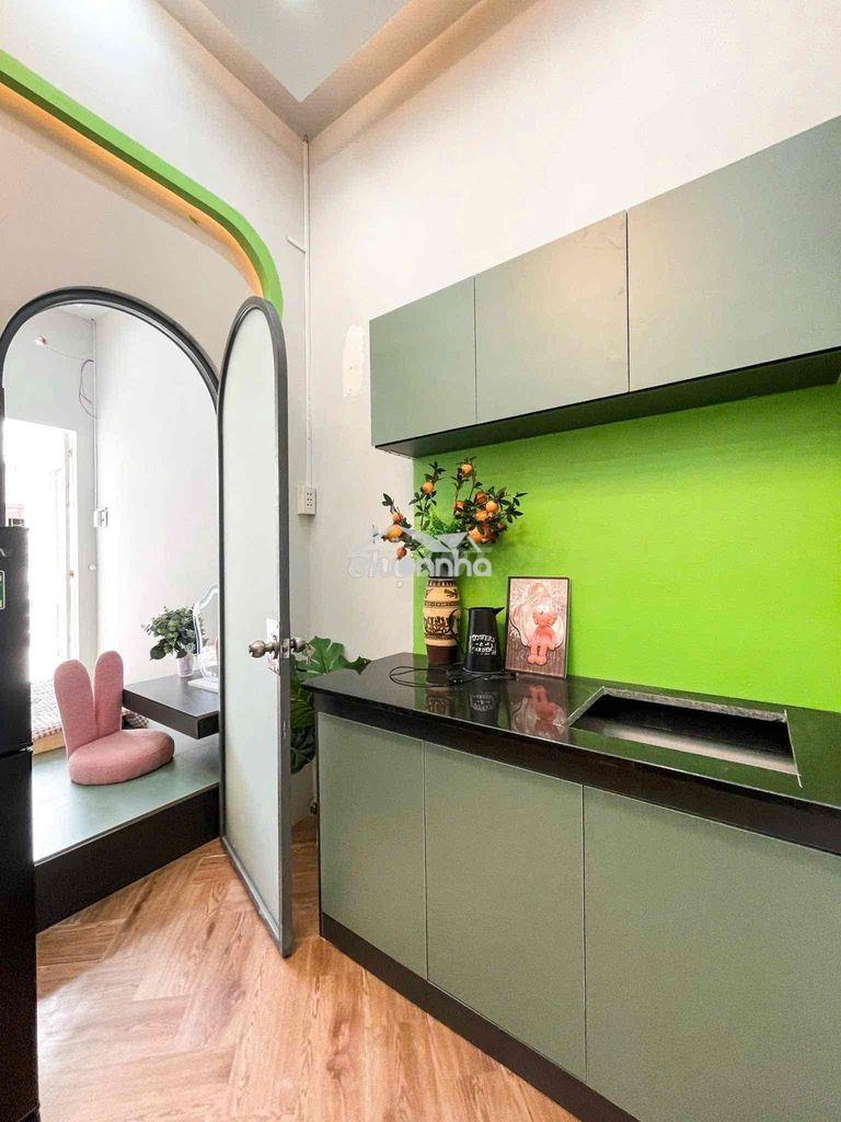 Cho thuê căn hộ 2pn1wc ban công máy giặt full nt gần nguyễn văn cừ q1 - 3