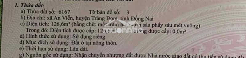 Bán đất 2 mặt tiền sát kcn giang điền xây trọ cực đẹp giá tốt