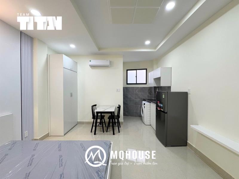 Cho thuê phòng trọ full nội thất cửa sổ thoáng đường lê trực gần uef, hutech , hub, gtvt