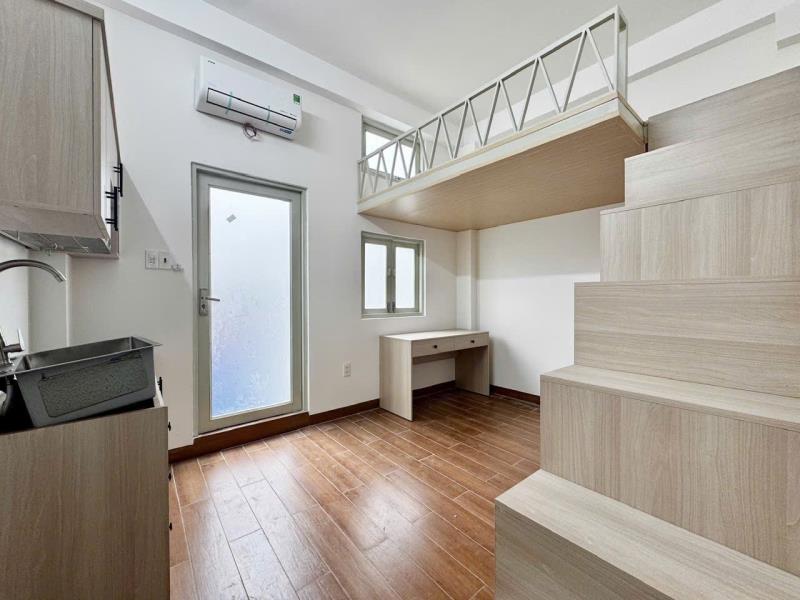 Căn hộ có gác cực rộng thang máy cửa sổ to 45m2 gần emart, vincom phan văn trị gò vấp - 4