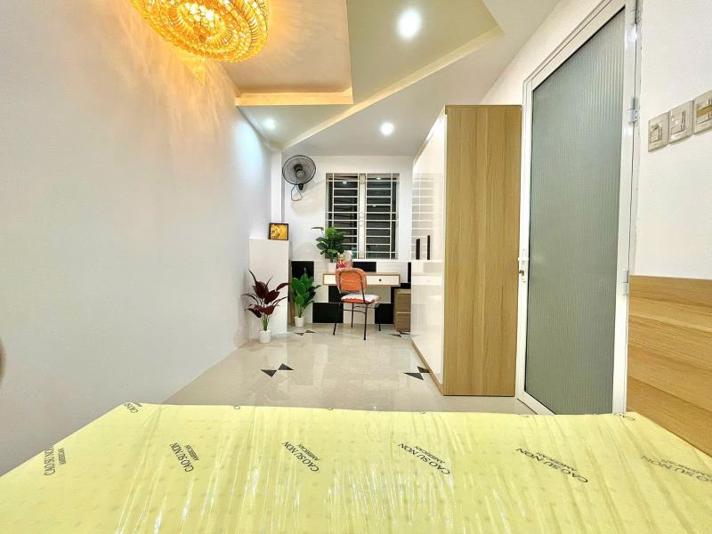 Cho thuê căn hộ 2pn + phòng khách nguyên tầng 60m², full nội thất – bùi hữu nghĩa, bình thạnh | sát chợ bà chiểu & quận 1 - 4