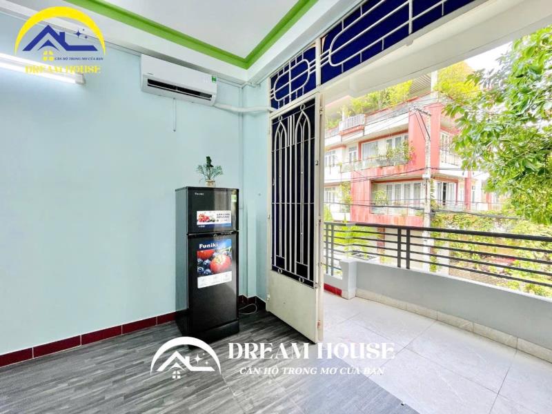 Cho thuê phòng trọ , có ban công - full nội thất , gần đh văn hiến , đh công thương cách 10p đi xe - 4