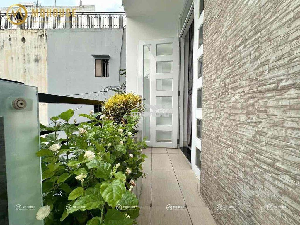 Căn hộ cho thuê quận 10 ban công 35m2 tách bếp trang bị full nội thất - Ảnh 2