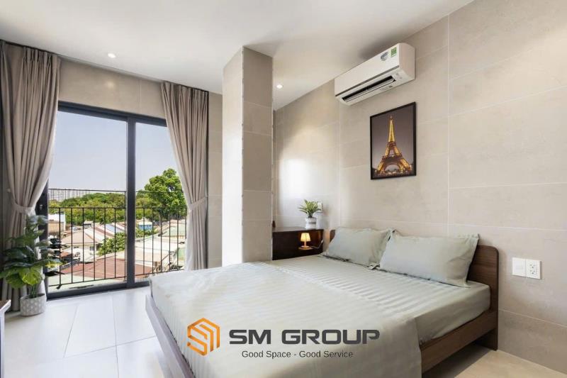 Căn hộ studio cực sáng ban công thang máy 50m2 gần sân bay tân sơn nhất cv gia định phú nhuận